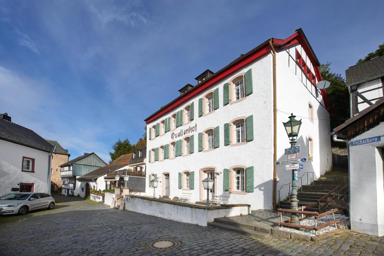 Quellenhof - Wohnen Im Denkmal - Wohnung "Hirtenturm" Blankenheim  Bagian luar foto